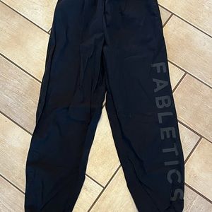 Black Fabletics joggers